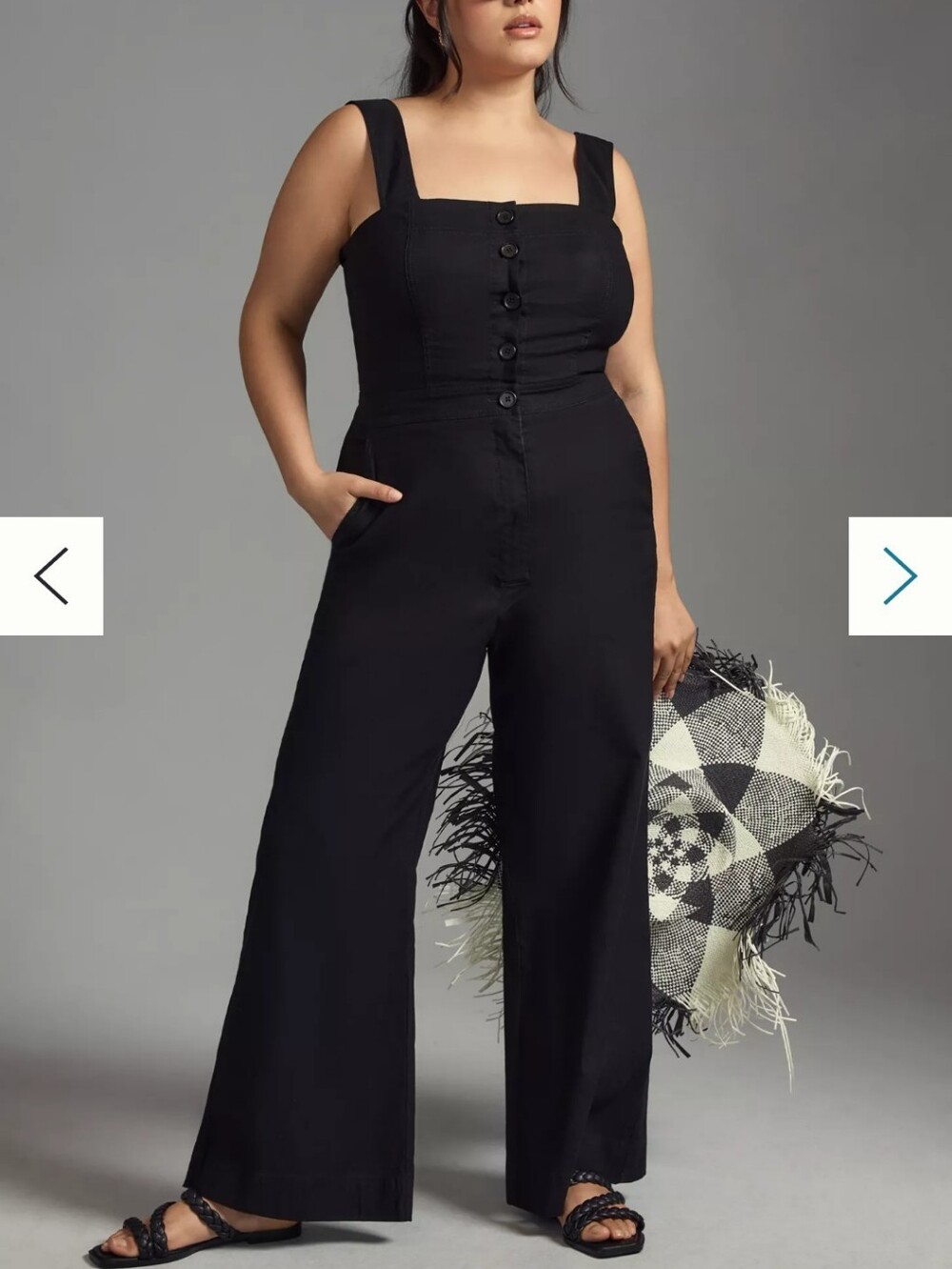NWT The Portside Button-Front Jumpsuit by Maeve